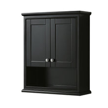 Load image into Gallery viewer, Wyndham Deborah Wall-Mounted Storage Cabinet in Dark Espresso- Wyndham
