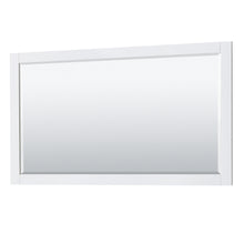 Load image into Gallery viewer, Wyndham Avery 60 Inch Single Bathroom Vanity in White, Light-Vein Carrara Cultured Marble Countertop, Undermount Square Sink, 58 Inch Mirror, Brushed Gold Trim- Wyndham