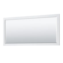 Load image into Gallery viewer, Wyndham Avery 72 Inch Double Bathroom Vanity in White, Light-Vein Carrara Cultured Marble Countertop, Undermount Square Sinks, 70 Inch Mirror- Wyndham