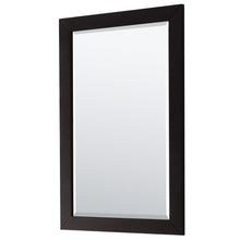 Load image into Gallery viewer, Wyndham Daria 72 Inch Double Bathroom Vanity in Dark Espresso, White Cultured Marble Countertop, Undermount Square Sinks, 24 Inch Mirrors- Wyndham