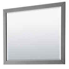 Load image into Gallery viewer, Wyndham Daria 48 Inch Single Bathroom Vanity in Dark Gray, White Carrara Marble Countertop, Undermount Square Sink, and 46 Inch Mirror- Wyndham