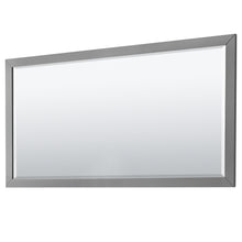 Load image into Gallery viewer, Wyndham Daria 72 Inch Double Bathroom Vanity in Dark Gray, No Countertop, No Sink, and 70 Inch Mirror- Wyndham