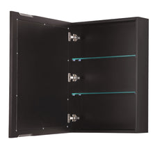 Load image into Gallery viewer, Wyndham Daria 72 Inch Double Bathroom Vanity in Dark Espresso, White Carrara Marble Countertop, Undermount Square Sinks, and Medicine Cabinets- Wyndham