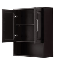 Load image into Gallery viewer, Wyndham Daria Wall-Mounted Storage Cabinet in Dark Espresso- Wyndham