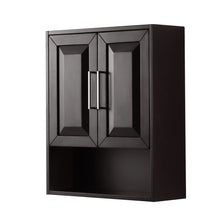 Load image into Gallery viewer, Wyndham Daria Wall-Mounted Storage Cabinet in Dark Espresso- Wyndham