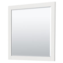 Load image into Gallery viewer, Wyndham Miranda 42 Inch Single Bathroom Vanity in White, White Cultured Marble Countertop, Undermount Square Sink, Brushed Nickel Trim, 34 Inch Mirror- Wyndham
