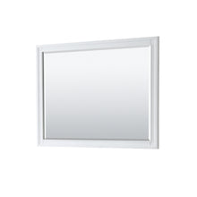 Load image into Gallery viewer, Wyndham Margate 48 Inch Single Bathroom Vanity in White, No Countertop, No Sink, and 44 Inch Mirror- Wyndham