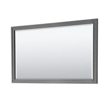 Load image into Gallery viewer, Wyndham Margate 60 Inch Double Bathroom Vanity in Dark Gray, White Carrara Marble Countertop, Undermount Oval Sinks, and 56 Inch Mirror- Wyndham