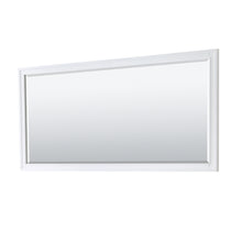 Load image into Gallery viewer, Wyndham Margate 72 Inch Double Bathroom Vanity in White, No Countertop, No Sink, and 70 Inch Mirror- Wyndham