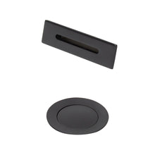 Load image into Gallery viewer, Wyndham Matte Black Universal Square Bathtub Trim Kit- Wyndham