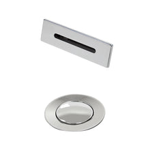 Load image into Gallery viewer, Wyndham Polished Chrome Universal Square Bathtub Trim Kit- Wyndham