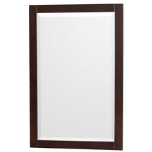 Load image into Gallery viewer, Wyndham Acclaim 80 Inch Double Bathroom Vanity in Espresso, White Cultured Marble Countertop, Undermount Square Sinks, 24 Inch Mirrors- Wyndham