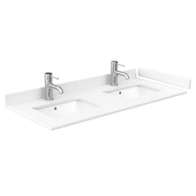 Load image into Gallery viewer, Wyndham Avery 48 Inch Double Bathroom Vanity in White, White Cultured Marble Countertop, Undermount Square Sinks, No Mirror- Wyndham