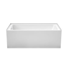 Load image into Gallery viewer, Wyndham Grayley 60 x 30 Inch Alcove Bathtub in White with Left-Hand Drain and Overflow Trim in Shiny White- Wyndham