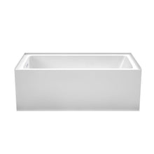 Load image into Gallery viewer, Wyndham Grayley 60 x 32 Inch Alcove Bathtub in White with Left-Hand Drain and Overflow Trim in Shiny White- Wyndham