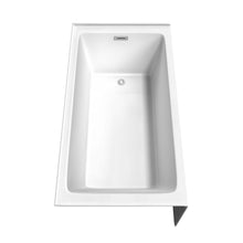 Load image into Gallery viewer, Wyndham Grayley 60 x 32 Inch Alcove Bathtub in White with Right-Hand Drain and Overflow Trim in Polished Chrome- Wyndham