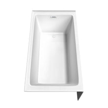 Load image into Gallery viewer, Wyndham Grayley 60 x 32 Inch Alcove Bathtub in White with Right-Hand Drain and Overflow Trim in Shiny White- Wyndham