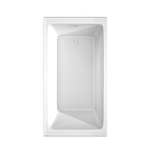 Load image into Gallery viewer, Wyndham Grayley 60 x 32 Inch Alcove Bathtub in White with Right-Hand Drain and Overflow Trim in Shiny White- Wyndham