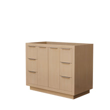 Load image into Gallery viewer, Wyndham Maroni 42 Inch Single Bathroom Vanity in Light Straw, No Countertop, No Sink- Wyndham