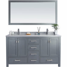 Load image into Gallery viewer, Wilson 60 - Grey Cabinet with Countertop- Laviva