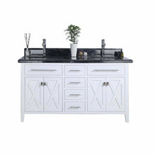 Load image into Gallery viewer, Wimbledon - 60 -  Cabinet with Black Wood Countertop- Laviva