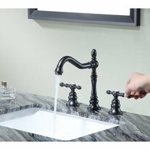 Load image into Gallery viewer, Highland 8 in. Widespread 2-Handle Bathroom Faucet in Oil Rubbed Bronze- Anzzi