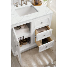Load image into Gallery viewer, James Martin De Soto 36&quot; Bright White Single Vanity