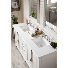 Load image into Gallery viewer, James Martin Providence 72&quot; Bright White Double Vanity