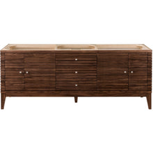 Load image into Gallery viewer, James Martin Linear 72&quot; Mid Century Walnut Single Vanity- James Martin