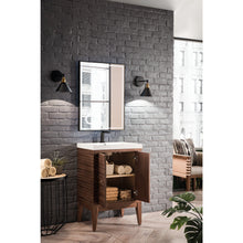 Load image into Gallery viewer, James Martin Linden 24&quot; Mid Century Walnut Single Vanity Cabinet