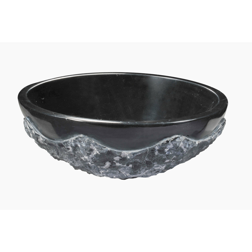 Diver Vessel Sink in Black Jade- Anzzi