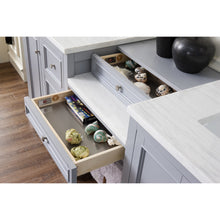 Load image into Gallery viewer, James Martin De Soto 82&quot; Silver Gray Double Vanity Set