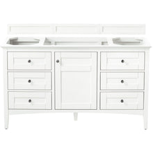 Load image into Gallery viewer, James Martin Palisades 60&quot; Bright White Single Vanity