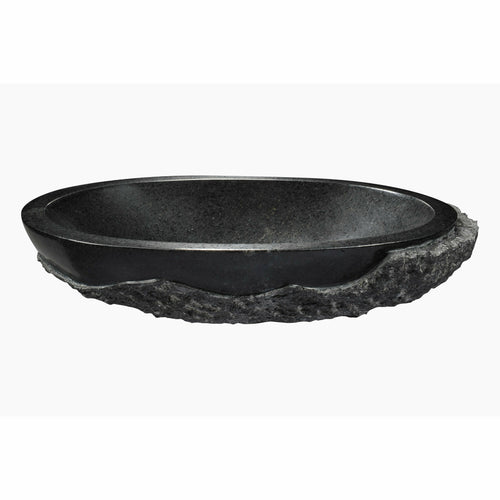 Dragons Peak Vessel Sink in Mandy Black- Anzzi