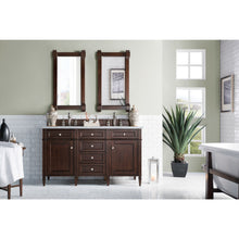 Load image into Gallery viewer, James Martin Brittany 60&quot;Burnished Mahogany Double Vanity