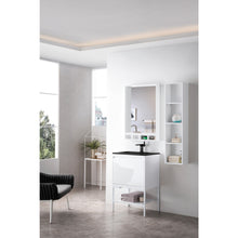 Load image into Gallery viewer, James Martin Milan 23.6&quot; Glossy White Single Vanity with Base