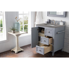 Load image into Gallery viewer, James Martin Copper Cove Encore 30&quot; Silver Gray Single Vanity