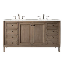 Load image into Gallery viewer, James Martin Chicago 60&quot; Whitewashed Walnut Double Vanity- James Martin