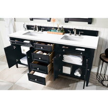 Load image into Gallery viewer, James Martin Brittany 72&quot;  Black Onyx Double Vanity