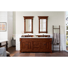 Load image into Gallery viewer, James Martin Brookfield 72&quot; Warm Cherry Double Vanity