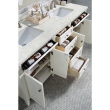Load image into Gallery viewer, James Martin Brittany 72&quot; Bright White Double Vanity