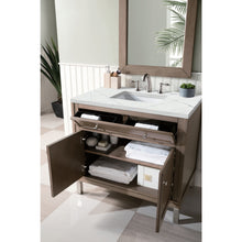 Load image into Gallery viewer, James Martin Chicago 36&quot; Whitewashed Walnut Single Vanity