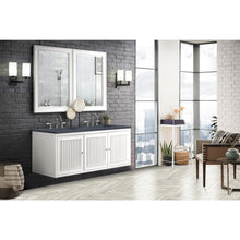 Load image into Gallery viewer, James Martin Athens 60&quot; Glossy White Double Vanity