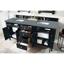 Load image into Gallery viewer, James Martin Brittany 72&quot;  Black Onyx Double Vanity