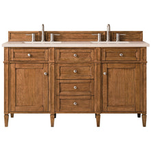 Load image into Gallery viewer, James Martin Brittany 60&quot;  Saddle Brown Double Vanity- James Martin