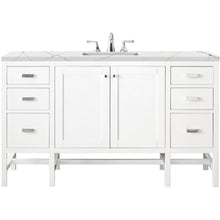 Load image into Gallery viewer, James Martin Addison 60&quot; Glossy White Single Vanity- James Martin