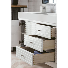 Load image into Gallery viewer, James Martin Linear 72&quot; Glossy White Single Vanity