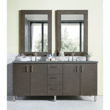 Load image into Gallery viewer, James Martin Metropolitan 72&quot; Silver Oak Double Vanity