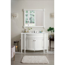 Load image into Gallery viewer, James Martin Brittany 46&quot;Bright White Single Vanity