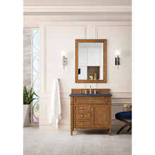 Load image into Gallery viewer, James Martin Brittany 36&quot;Saddle Brown Single Vanity- James Martin